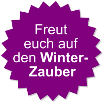 Freut euch auf den Winter- Zauber